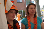 Helemaal in oranje sferen